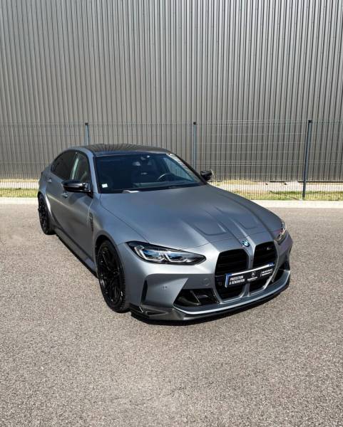 Pose d'un Film de Protection sur cette BMW M3 Compétition